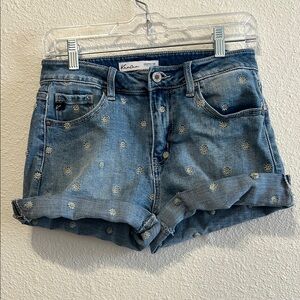 Blue Denim Women Shorts